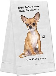 E&S PETS Chihuahua Cotton Kitchen Towel