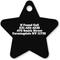 Show in main carousel: Buckle-Down Custom Color Personalized Aluminum Star Shaped Dog ID Tag, Large slide 3 of 5