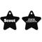 Show in main carousel: Buckle-Down Custom Color Personalized Aluminum Star Shaped Dog ID Tag, Large slide 1 of 5