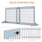 Show in main carousel: jansno Extra Wide Adjustable Freestanding Wooden Dog & Cat Gate, Blue/Grey slide 6 of 6