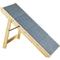 Show in main carousel: jansno 2-in-1 Foldable Wooden Dog Stairs & Ramp, Natural, 4 steps slide 6 of 7