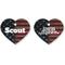 Show in main carousel: Buckle-Down Vintage US Flag Personalized Aluminum Heart Shaped Dog ID Tag, Small slide 1 of 5