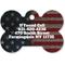 Show in main carousel: Buckle-Down Vintage US Flag Personalized Aluminum Bone Shaped Dog ID Tag, Large slide 3 of 6