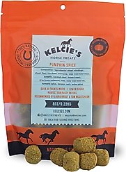 Kelcie's Pumpkin Spice Low Sugar Horse Treats, 8-oz bag slide 1 of 6