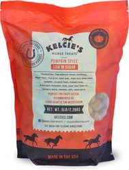 Kelcie's Pumpkin Spice Low Sugar Horse Treats, 5-lb bag