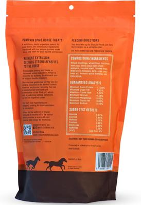 Show full view: Kelcie's Pumpkin Spice Low Sugar Horse Treats, 1-lb bag slide 2 of 8