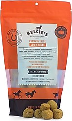 Kelcie's Pumpkin Spice Low Sugar Horse Treats, 1-lb bag