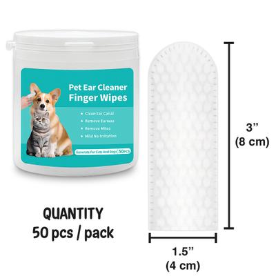 Show full view: Vila Finger Wipes Dog & Cat Ear Cleaner, 50 count slide 5 of 5