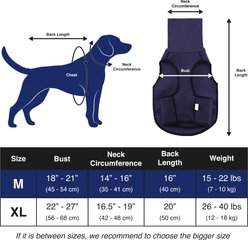 Vila Onesie Dog Recovery Suit, Medium slide 2 of 3