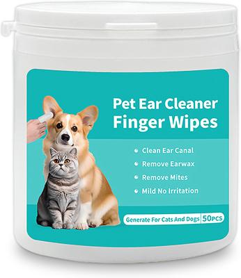 Show full view: Vila Finger Wipes Dog & Cat Ear Cleaner, 50 count slide 3 of 5