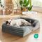 Show in main carousel: Bedsure Orthopedic Bolster Dog Sofa Bed with Removable Cover, Grey, Small slide 4 of 10