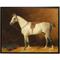 Show in main carousel: Antique Curiosities White Horse Oil Painting slide 1 of 2