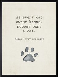 Antique Curiosities Ellen Perry Berkeley Quote with Paw Print slide 1 of 2