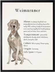 Antique Curiosities Weimaraner Dog Watercolor Print