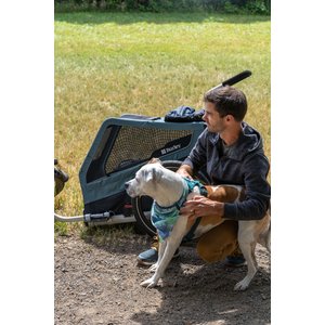 Burley Bark Ranger Dog Bicycle Trailer, Blue Spruce, X-Large