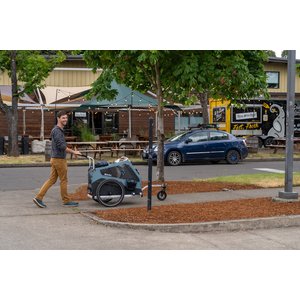Burley Bark Ranger Dog Bicycle Trailer, Blue Spruce, X-Large