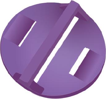 Show full view: Calm Paws Behavior Support Calming Disk Collar Attachment for Cats slide 4 of 9