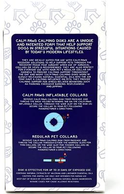 Show full view: Calm Paws Behavior Support Calming Disk Collar Attachment for Dogs slide 3 of 8