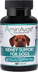 AminAvast Kidney Support Dog Supplement, 60 count
