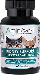 AminAvast Kidney Support Cats & Small Dogs Supplement, 60 count slide 1 of 5