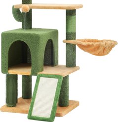 Wooflex 45-in Cactus Multi-Level Cat Tree & Condo slide 2 of 7