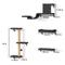Show in main carousel: FUKUMARU 4 in 1 Wooden Climbing Cat Wall Shelves Set, Grey slide 7 of 9