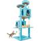 Show in main carousel: TSCOMON Multi-Level 58-in Plush Cat Tree & Condo, Blue slide 7 of 9