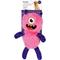 Show in main carousel: Kensie Eye Monster Faux Fur Jumbo Plush Dog Toy with Squeakers & Crinkle Sounds, Pink, 20-in slide 1 of 6