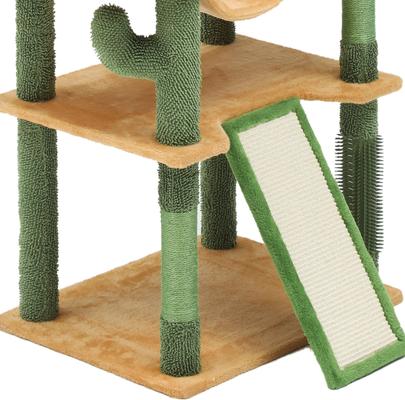 Show full view: Wooflex 76-in Cactus Multi-Level Cat Tree & Condo slide 7 of 8