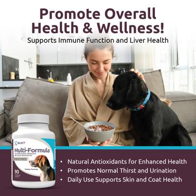 Show full view: K9 Select HMR Multi-Formula 20-mg Chewable Tablets Hormone Supplement for Dogs, 500-mL bottle slide 6 of 7