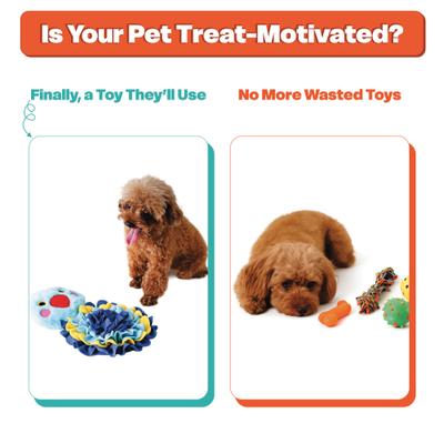 Show full view: LuftPets Blue Bird Snuffle Squeaky & Washbale Plush Dog Toy, Blue slide 2 of 12