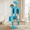 Show in main carousel: TSCOMON Multi-Level 58-in Plush Cat Tree & Condo, Blue slide 1 of 9