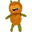 Show in main carousel: Kensie Big Foot Faux Fur Jumbo Plush Dog Toy with Squeakers & Crinkle Sounds, Orange, 20-in slide 2 of 2
