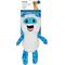 Show in main carousel: Kensie Yeti Faux Fur Jumbo Plush Dog Toy with Squeakers & Crinkle Sounds, White/Blue, 20-in slide 1 of 6