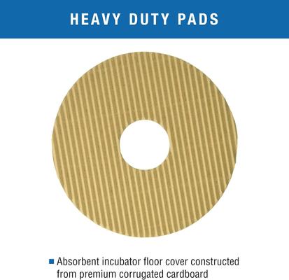 Show full view: Brinsea Mini II Advance Automatic Egg Incubator Hatching Mats, 6 count slide 4 of 9