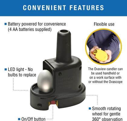 Show full view: Brinsea Ovascope Bird Egg Candler slide 5 of 9