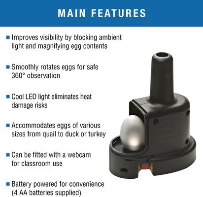 Show full view: Brinsea Ovascope Bird Egg Candler slide 2 of 9