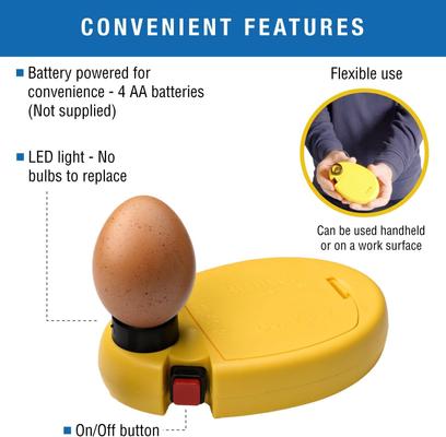 Show full view: Brinsea Ovaview High Intensity Bird Egg Candler slide 6 of 9