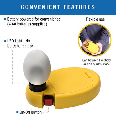 Show full view: Brinsea Ovaview Standard Bird Egg Candler slide 6 of 10