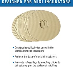 Brinsea Mini II Advance Automatic Egg Incubator Hatching Mats, 6 count slide 2 of 8