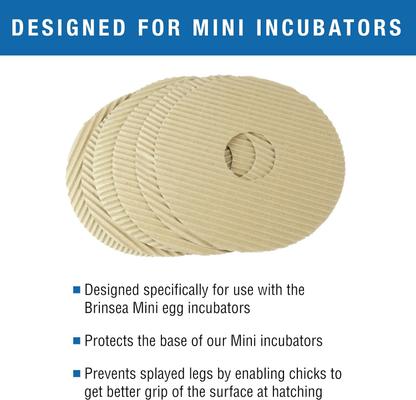 Show full view: Brinsea Mini II Advance Automatic Egg Incubator Hatching Mats, 6 count slide 2 of 9