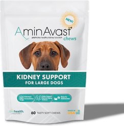 AminAvast 1000-mg Chew Kidney Support Supplement for Dogs, 60 count