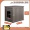 Show in main carousel: KAMABOKO Weatherproof PP Plastic Indoor & Outdoor Cat House, Grey slide 2 of 7