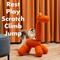 Show in main carousel: KOUSEI Large Giraffe Tower Modern Climb Toy Play Center 33.46-in Cotton Cat Tree & Condo, Orange slide 5 of 8