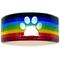 Show in main carousel: Kiku Handmade Rainbow Bridge Dog Paw Fused Glass Handmade Memorial slide 1 of 6