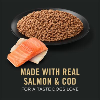 Show full view: Purina Pro Plan Sport High Protein Salmon & Cod Entrée Wet Dog Food, 13-oz can, case of 12 slide 5 of 12