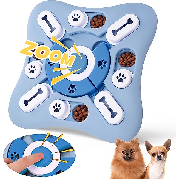 PawsPik Interactive Treat Dispensing Puzzle Dog Toy