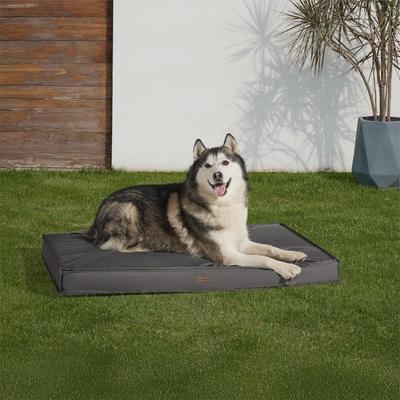 Show full view: Lesure Indoor & Outdoor Waterproof Orthopedic Dog Bed with Removable Cover, Grey, X-Large slide 5 of 8