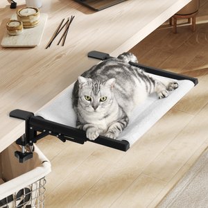 SMONTER Clamp-On Foldable Cat Bed, Grey