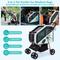 Show in main carousel: Ownpets Foldable Dog Stroller with Detachable Carrier, Mint Green, Medium slide 2 of 9